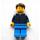 LEGO City Hombre con Plaid Camisa Minifigura