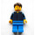 LEGO City Man avec Plaid Shirt Figurine