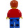 LEGO City man with red jacket with Classic Space logo Minifigure