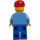 LEGO City Minifigur mit langer Kappe