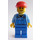 LEGO City Minifigur med lång keps