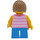 LEGO City People Pack Girl mit rot Glasses Minifigur