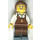 LEGO City Cuadrado Coffee Esquina Lady Minifigura