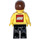 LEGO City Neliö Shop Manager Minihahmo