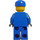 LEGO City worker met Blauw Pet minifiguur
