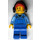 LEGO City Worker med Hörselskydd Minifigur