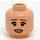 LEGO Claire Minifigure Head (Recessed Solid Stud) (3626 / 21574)