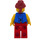 LEGO Classic Pirat Byggset Pirat med Tjock Svart Bushy Eyebrows Minifigur