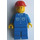 LEGO Classic Town Worker avec Bleu Shirt avec 6 blanc Buttons Figurine