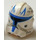 LEGO Clone Trooper Helmet (Phase 2) with Blue and Tan Markings (11217 / 13651)