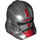 LEGO Clone Trooper Helmet (Phase 2) with Hunter Dark Red Markins (11217 / 68695)