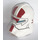 LEGO Clone Trooper Helmet (Phase 2) with Red, Black, and Blue Jek-14 Pattern (11217 / 14553)