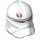 LEGO Clone Trooper Helmet (Phase 2) with Red Circle (11217 / 15782)