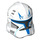 LEGO Clone Trooper Helmet with Holes with Captain Rex Blue Markings (11217 / 104618)