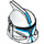 LEGO Clone Trooper Helmet with Holes with Dark Azure Stripes (20198 / 61189)