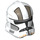 LEGO Clone Trooper Helm met Gaten met Donker zandbruin Cody Markeringen (11217 / 100508)