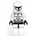 LEGO Clone Trooper Phase 1 med Stor Brun Øyne Minifigur