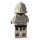 LEGO Clone Trooper Phase 2 met Zwart Hoofd en Dotted Helm Mond Minifiguur