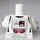 LEGO Clone Trooper con Rosso scuro Emblems Busto (973 / 73403)