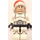 LEGO Clone Trooper с Дядо Коледа Шапка Минифигурка