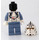 LEGO Clone V-wing Pilot with Sand Blue Arms and Legs with Black Head Minifigure