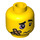 LEGO Clumsy Guy Minifigure Head (Recessed Solid Stud) (3626 / 24682)