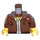 LEGO Clutch Powers Minifigure Busto (973 / 76382)