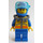 LEGO Kystvagten Diver med Scuba Regulator Minifigur