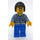 LEGO Coast Guard Officer with Glasses and Black Hair Minifigure