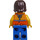 LEGO Coast Guard Patrol Dinghy Passenger Minifigure