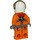 LEGO Coast Guard Pilot with Orange Suit and White Helmet Minifigure