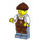 LEGO Coffee Shop Worker with Hearing Aid Minifigure