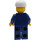LEGO Community Worker, Dark Blue Jacket Minifigure