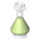 LEGO Conical Flask with Lime Fluid (2608 / 93549)