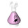 LEGO Conical Flask with Magenta Fluid and Fly (2608 / 22374)