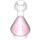 LEGO Conical Flask with Transparent Dark Pink Fluid (2608 / 38029)