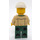 LEGO Bygging Engineer / Architect - Kvinne (Beige Skjorte, Mørk grønn Ben) Minifigur