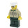 LEGO Bygging Engineer / Architect - Kvinne (Beige Skjorte, Mørk grønn Ben) Minifigur