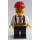 LEGO Rakennustyömaa Foreman jossa Tie ja Suspenders Minihahmo