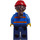 LEGO Obrero Mujer (Azul Chaqueta) Minifigura