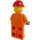 LEGO Byggarbetare Minifigur