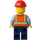 LEGO Construction Worker Minifigure