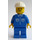 LEGO Construction Worker with 2 Pockets and White Construction Helmet Minifigure