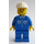 LEGO Bouwvakker met 2 Pockets en Wit Bouw Helm Minifiguur