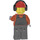 LEGO Construction Worker with Ear Protector Minifigure