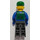 LEGO Operaio edile con Verde Berretto Minifigure