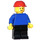 LEGO Construction Worker avec rouge Casque Figurine