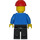 LEGO Construction Worker with Red Helmet Minifigure