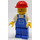 LEGO Construction Worker with Red Helmet Minifigure