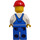 LEGO Construction Worker with Scar Minifigure